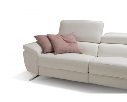 Bellini™ Natalia Sectional - White, Left Hand Facing