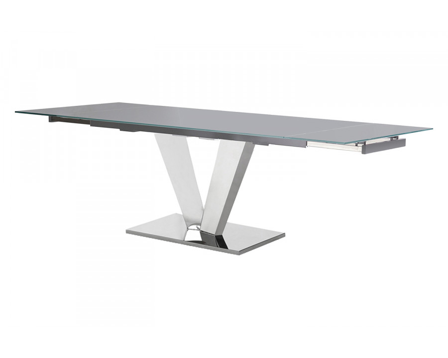 Bellini - Otello Dining Table Base Only in Silver