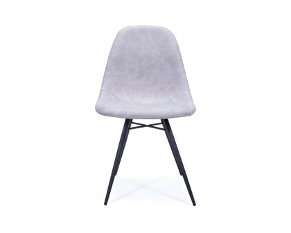 Bellini Paris Dining Chair Set of 2 - Light Gray