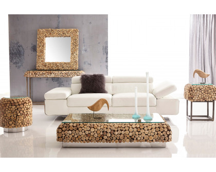 Bellini - Pebble Sofa Table in Natural Driftwood