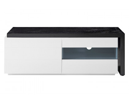 Bellini - Phantom TV Stand in White/Black