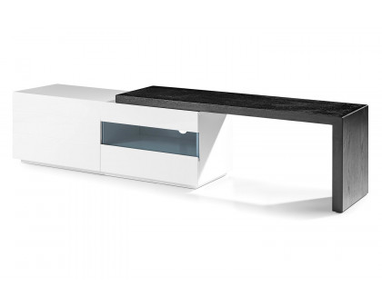 Bellini - Phantom TV Stand in White/Black