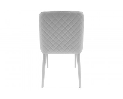 Bellini Polly Dining Chair Set of 2 - White