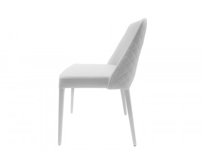 Bellini Polly Dining Chair Set of 2 - White