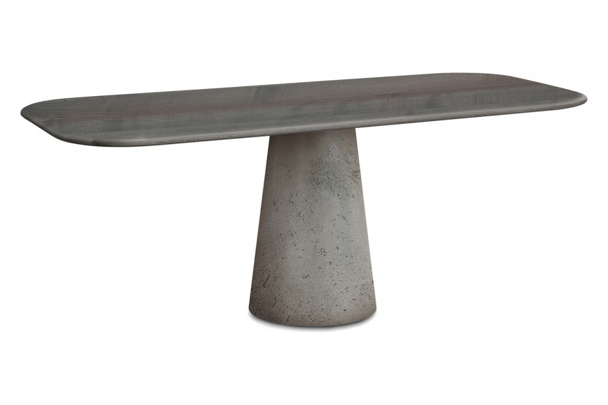 Bellini™ Real Dining Table - Gray