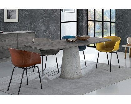 Bellini™ Real Dining Table - Gray