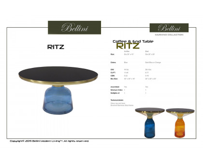 Bellini - Ritz Coffee Table in Blue