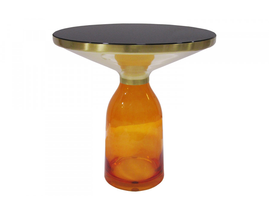 Bellini Ritz End Table - Orange