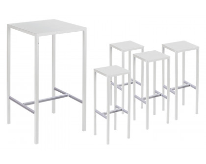 Bellini - Seaside 1 Bar Table & 4 Barstools Set of 5