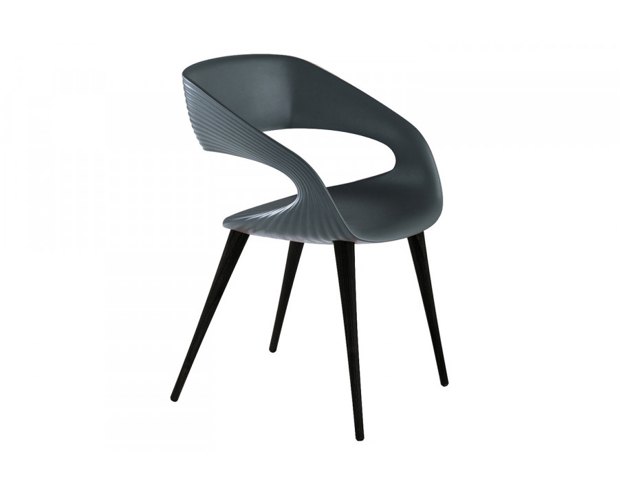 Bellini Shape Dining Chair - Gray/Anthracite