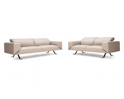 Bellini Silvio Loveseat - Silverfox