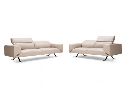 Bellini Silvio Loveseat - Silverfox