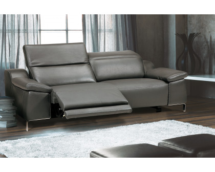 Bellini - Sofia Power Motion Sofa in Dark Gray