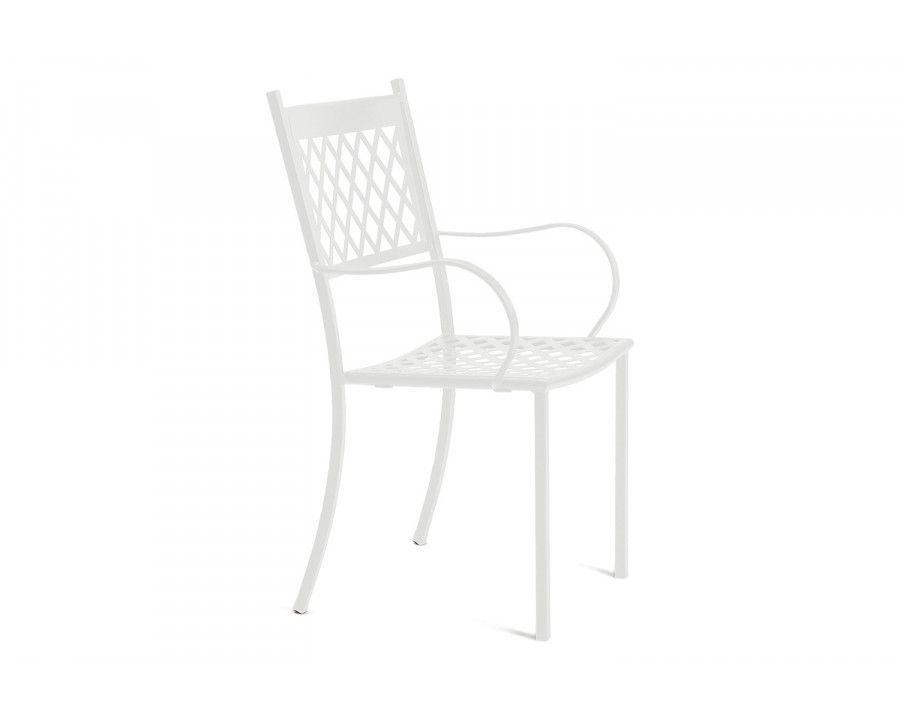 Bellini - Summertime Armchair Set of 4 in White