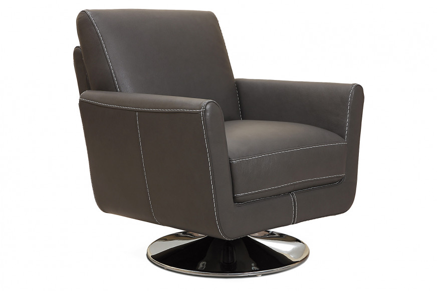 Bellini™ Syria Swivel Chair - Dark Gray