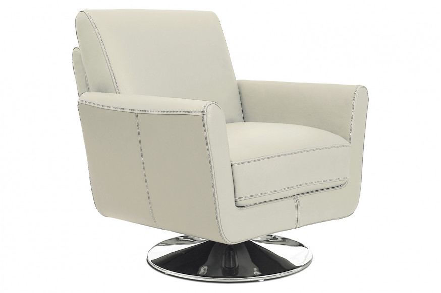 Bellini™ Syria Swivel Chair - Light Gray