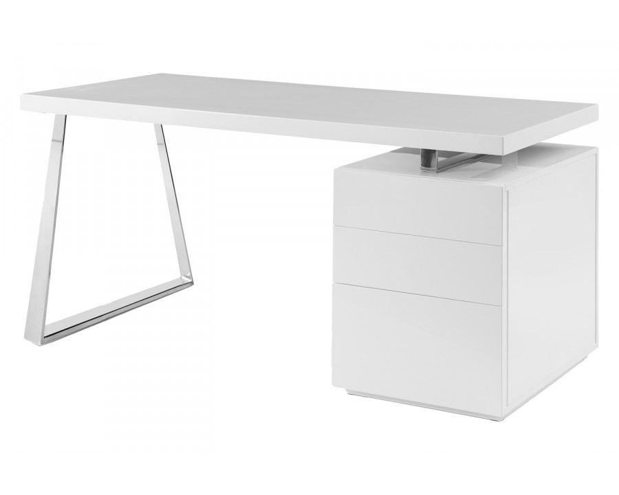 Bellini Tesla-2 Desk - White