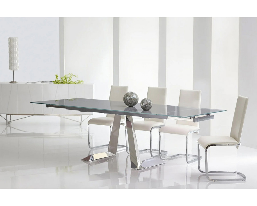 Bellini - Tessa Dining Table Base Only in Silver