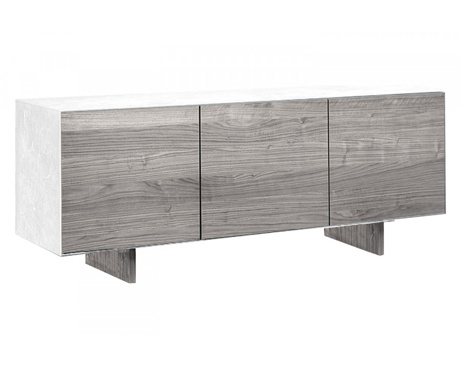 Bellini Thin Sideboard - White/Gray Ash