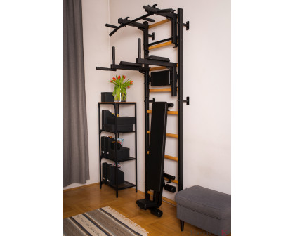 BenchK B1B Rotatable Workout Bench - Black