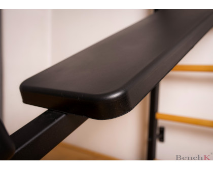 BenchK B1B Rotatable Workout Bench - Black