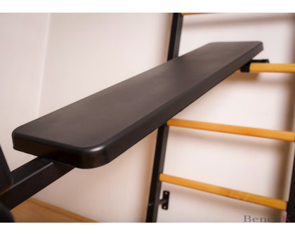 BenchK B1B Rotatable Workout Bench - Black