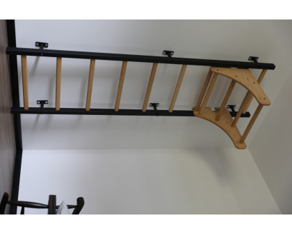 BenchK - 711 Wood Wall Bar with Pull-Up Bar