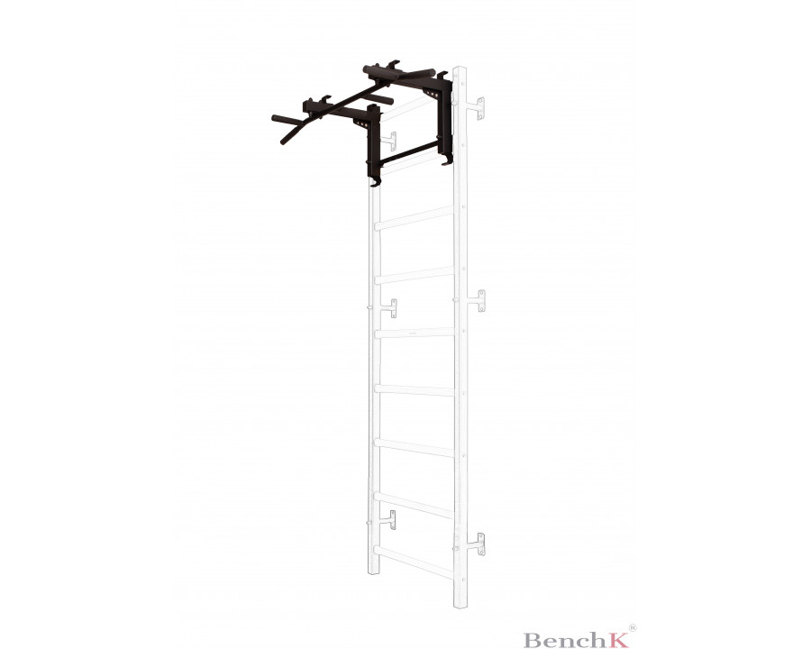 BenchK - PB3 Convertible Steel 6-grip Pull-Up Bar