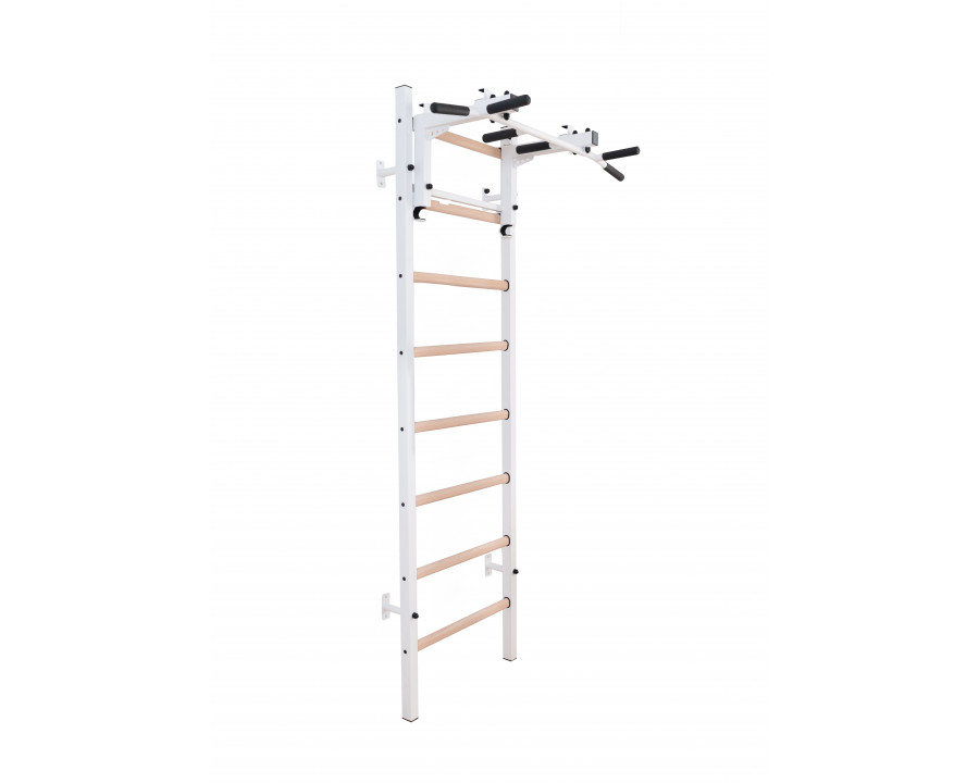 BenchK - 231 Wood Wall Bar with Convertible Pull-Up Bar