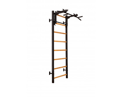 BenchK - 231 Wood Wall Bar with Convertible Pull-Up Bar