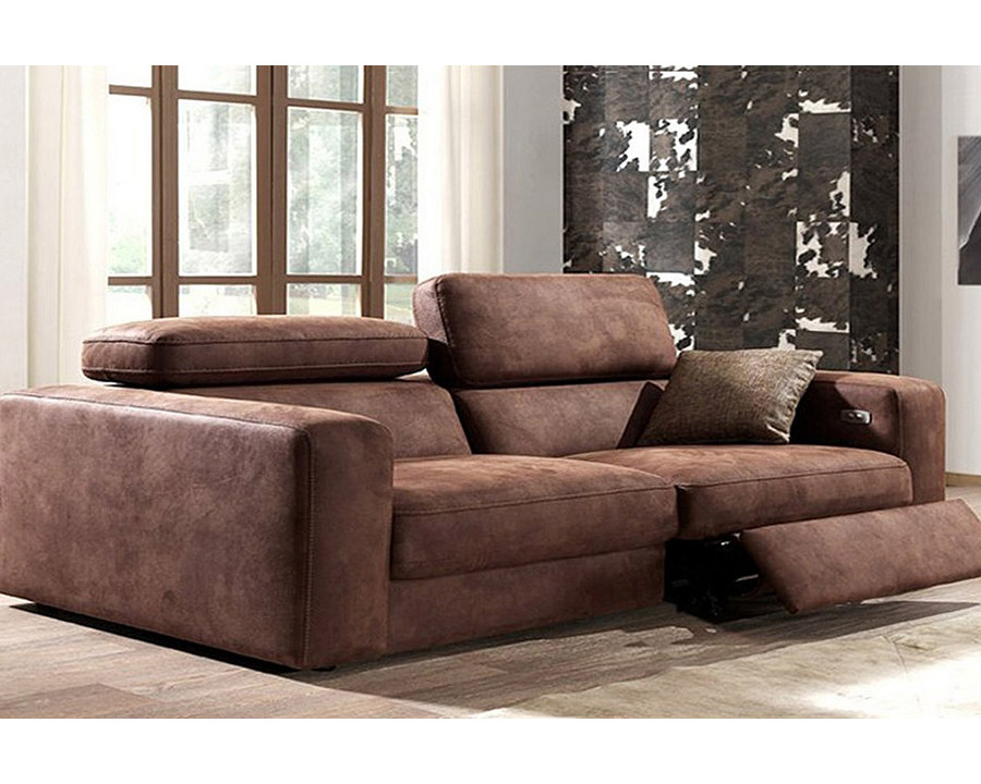 Calia Maddalena Country Relax 2 Seater Sofa With 2 Electric Relax