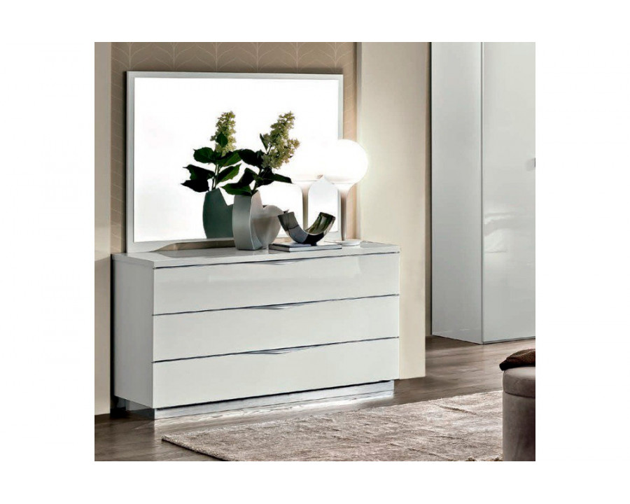 Camelgroup Onda 3 Drawer Single Dresser - White