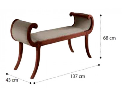 Camelgroup - Onda Bench in White