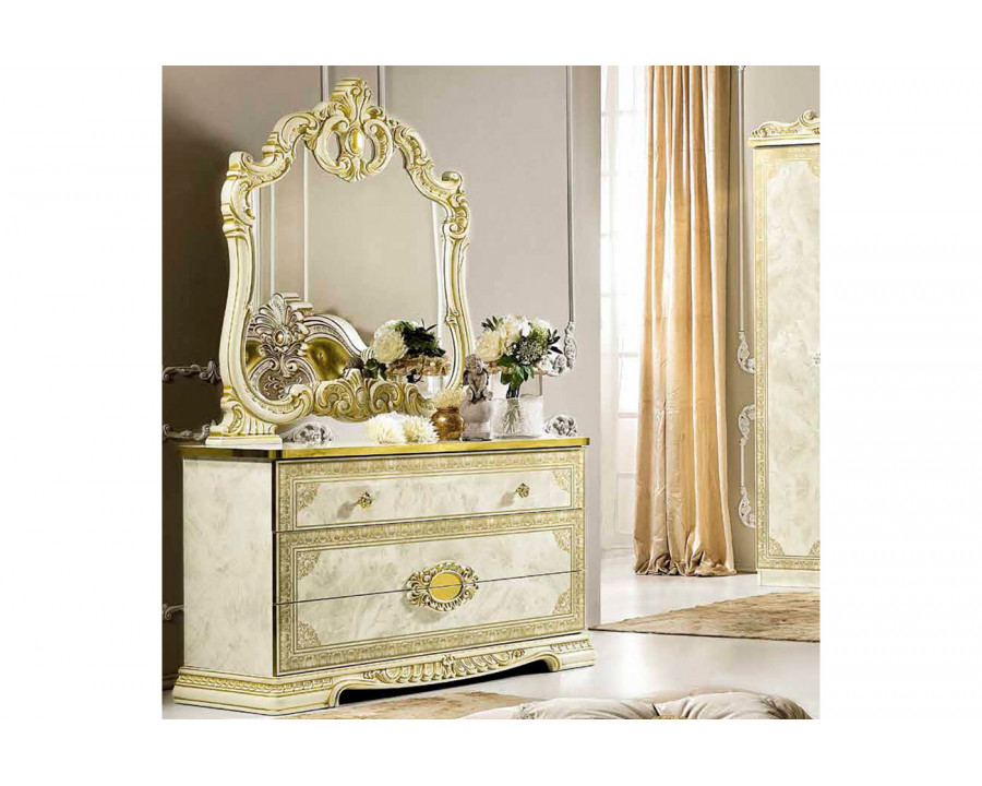 Camelgroup Leonardo 3 Drawer Single Dresser - Ivory