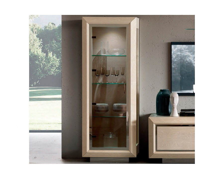 Camelgroup Elite Day Sabbia 1-Door China Cabinet - Ivory