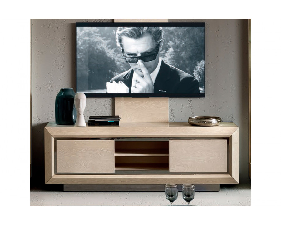 Camelgroup - Elite Day Sabbia TV Wall Panel with Led in Ivory