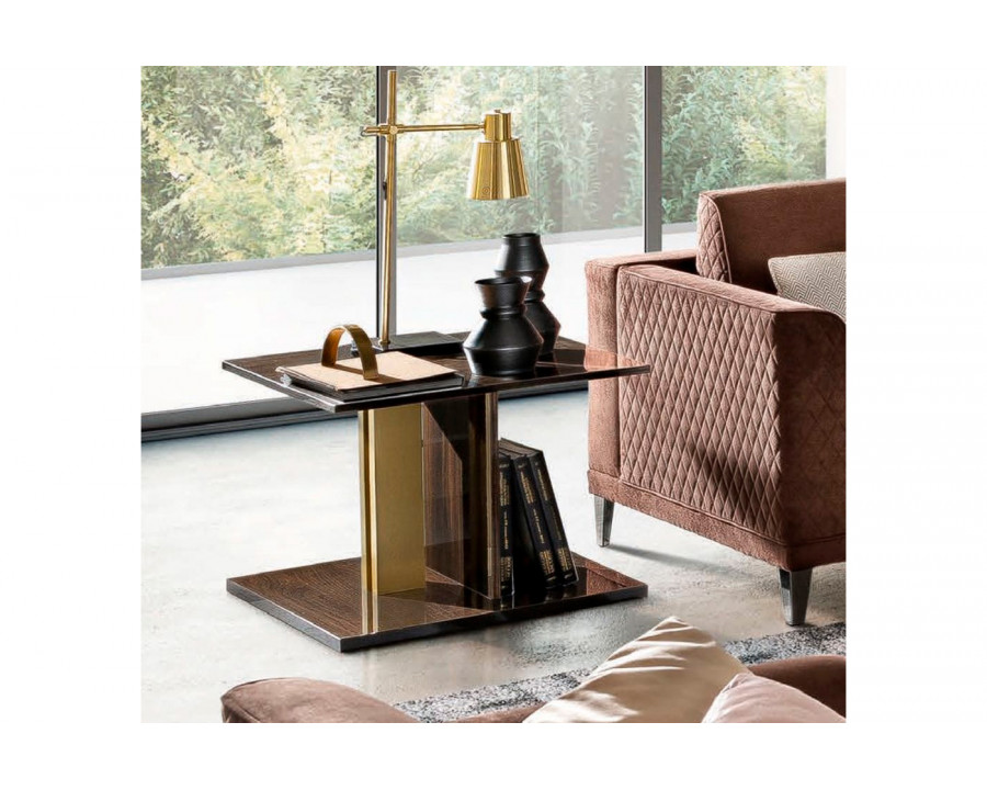 Camelgroup - Volare Day End Table in Walnut