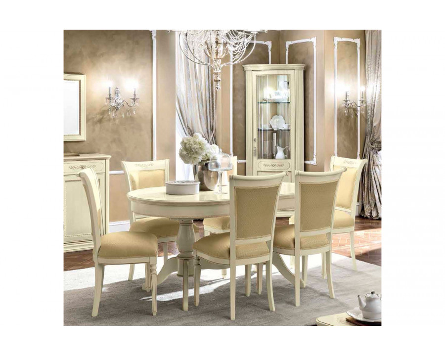 Camelgroup Torriani Day Oval Dining Table with 2 Extensions - Ivory