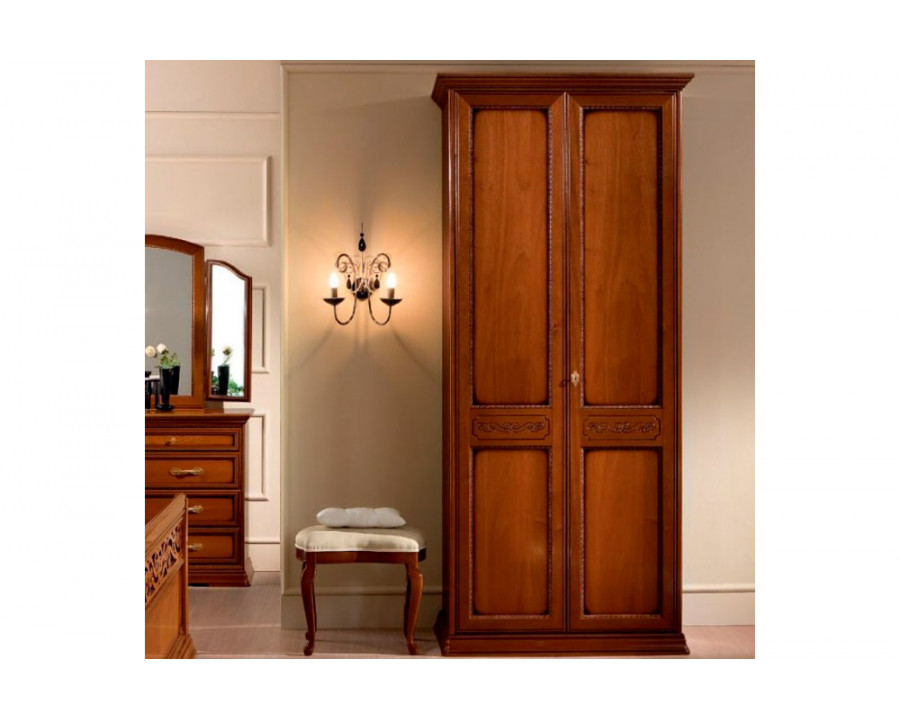 Camelgroup Torriani Night 2-Door Wardrobe - Walnut