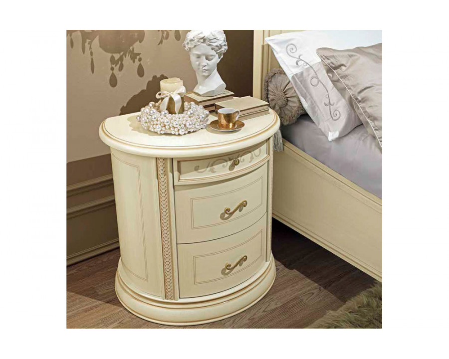 Camelgroup - Siena Night Nightstand in Ivory