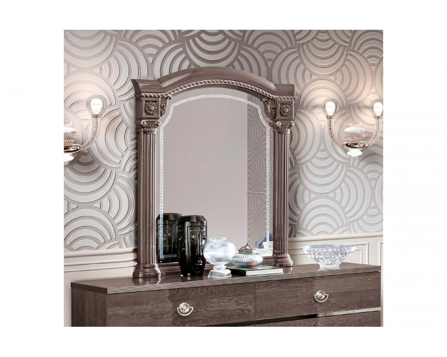 Camelgroup - Nabucco Night Mirror in Silver Birch