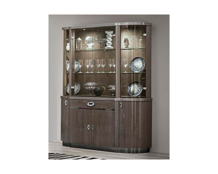 Camelgroup - Armonia 4-Door China Cabinet in Silver Birch