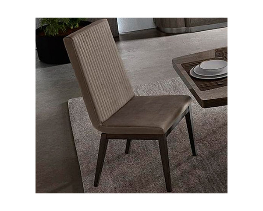 Camelgroup Flute Stripe Dining Chair - Silver Birch, Fabric