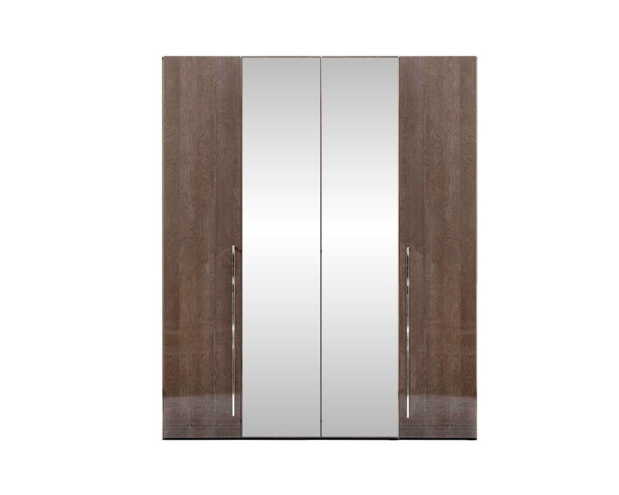 Camelgroup Kroma 4-Door Wardrobe - Silver Birch