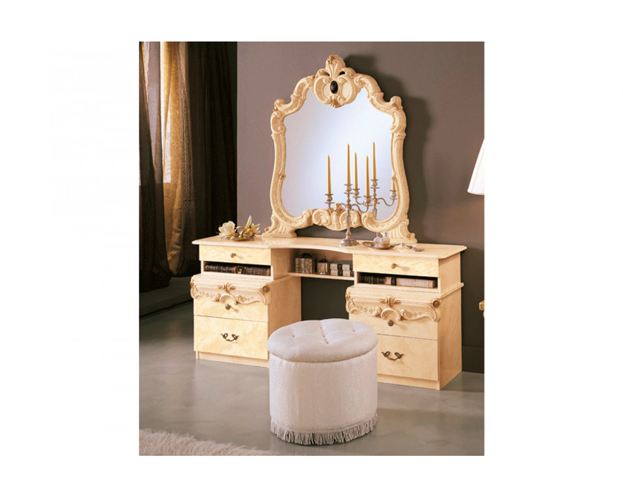 Camelgroup Barocco Vanity Dresser - Ivory