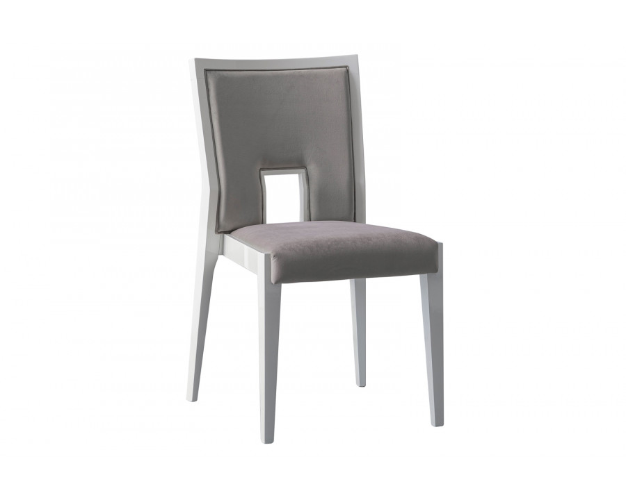 Camelgroup Ambra Dining Chair - White, Fabric