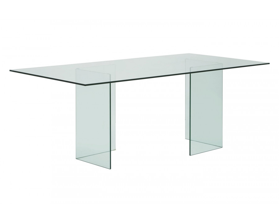 Casabianca - Miami Dining Table with Clear Base