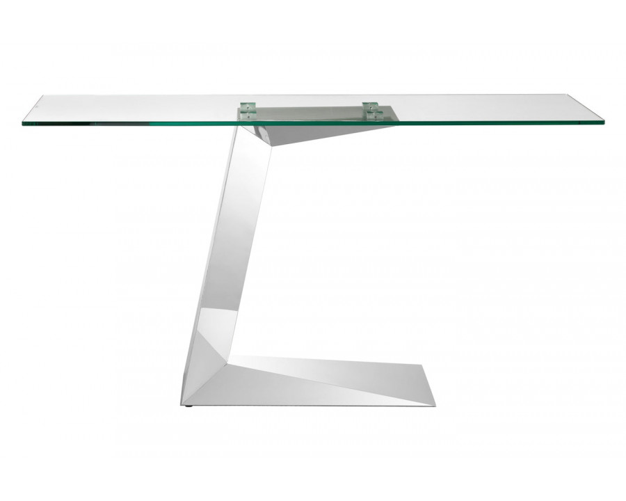 Casabianca - Cecilia Console Table in Stainless Steel