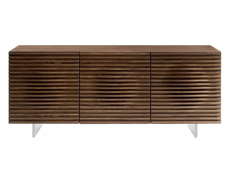 Casabianca Moon Buffet with Storage - Walnut, MDF