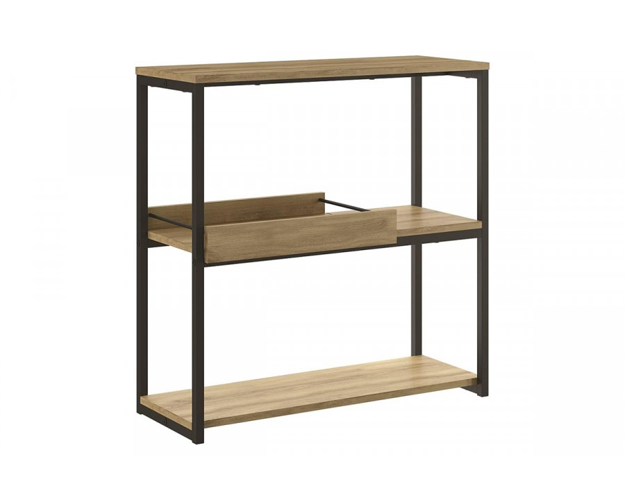 Casabianca Noa Console Table with Storage - Oak, Chipboard